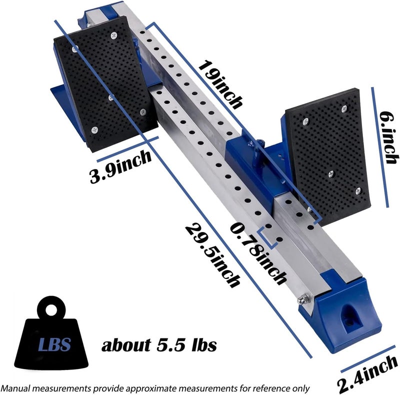 Vaolvpant 30 Inch Premium Starting Blocks for Track and Field Portable Lightweight Aluminum Starter Block Suitable for Youth Running Enthusiasts Outdoor Indoor Use for Enhance Speed - Image 3